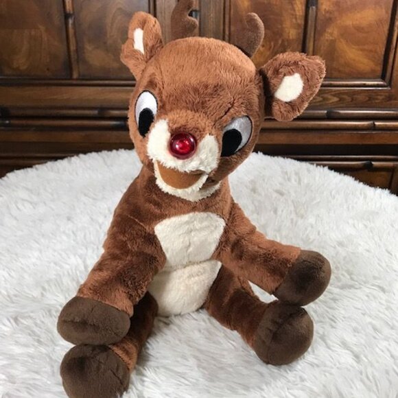 Rudolph the Red-Nosed Reindeer and Clarice Stuffed Animal Set - Picture 9 of 16